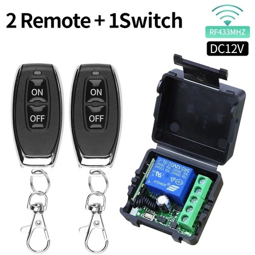 Kit ricevitore 433mhz 12v 10a - 433mhz,