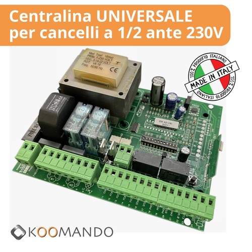 Centralina cancello universale - cancello,